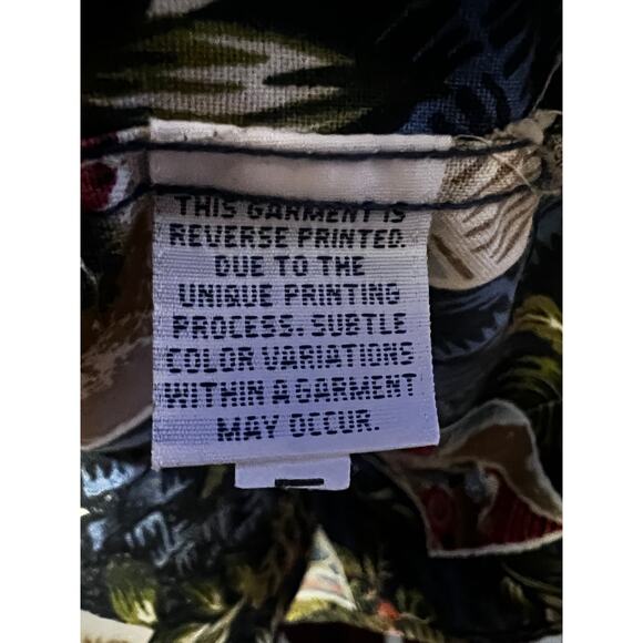 Reyn Spooner Mele Kalikimaka Vintage Santa Hawaiian Button Up Shirt XL Pocket - Picture 7 of 8